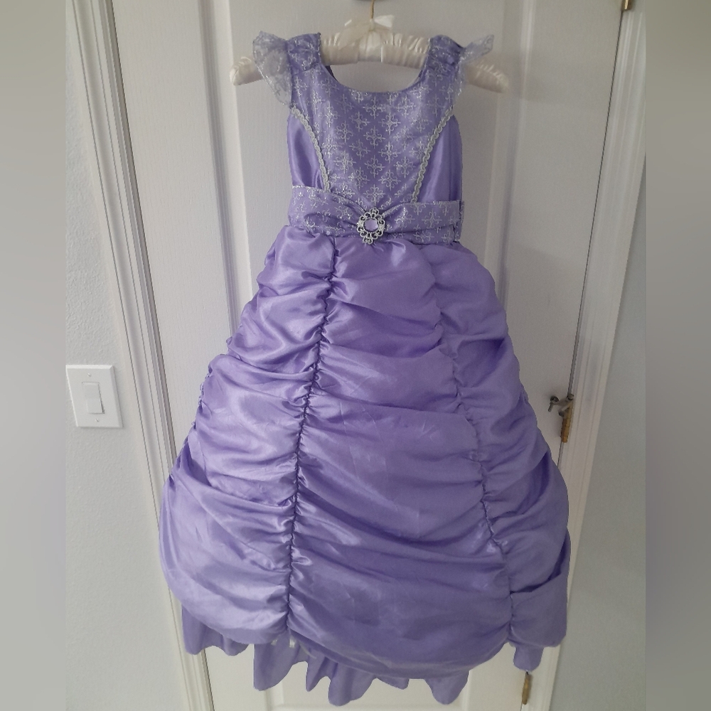 Purple Princess Halloween Kids Dress Costume